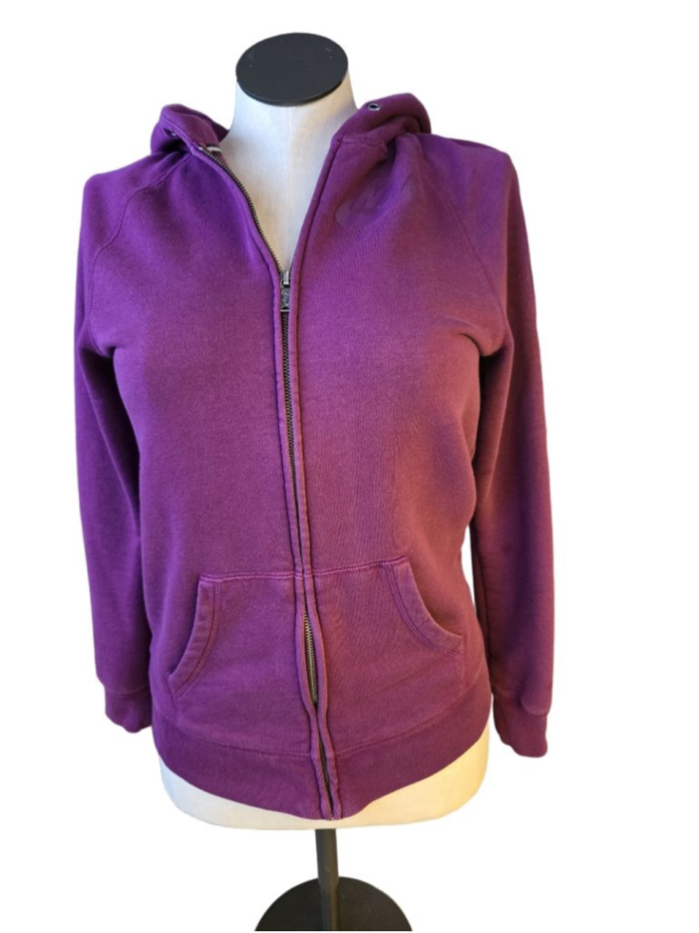 Women's Nike Purple Full-Zip Hoodie XS